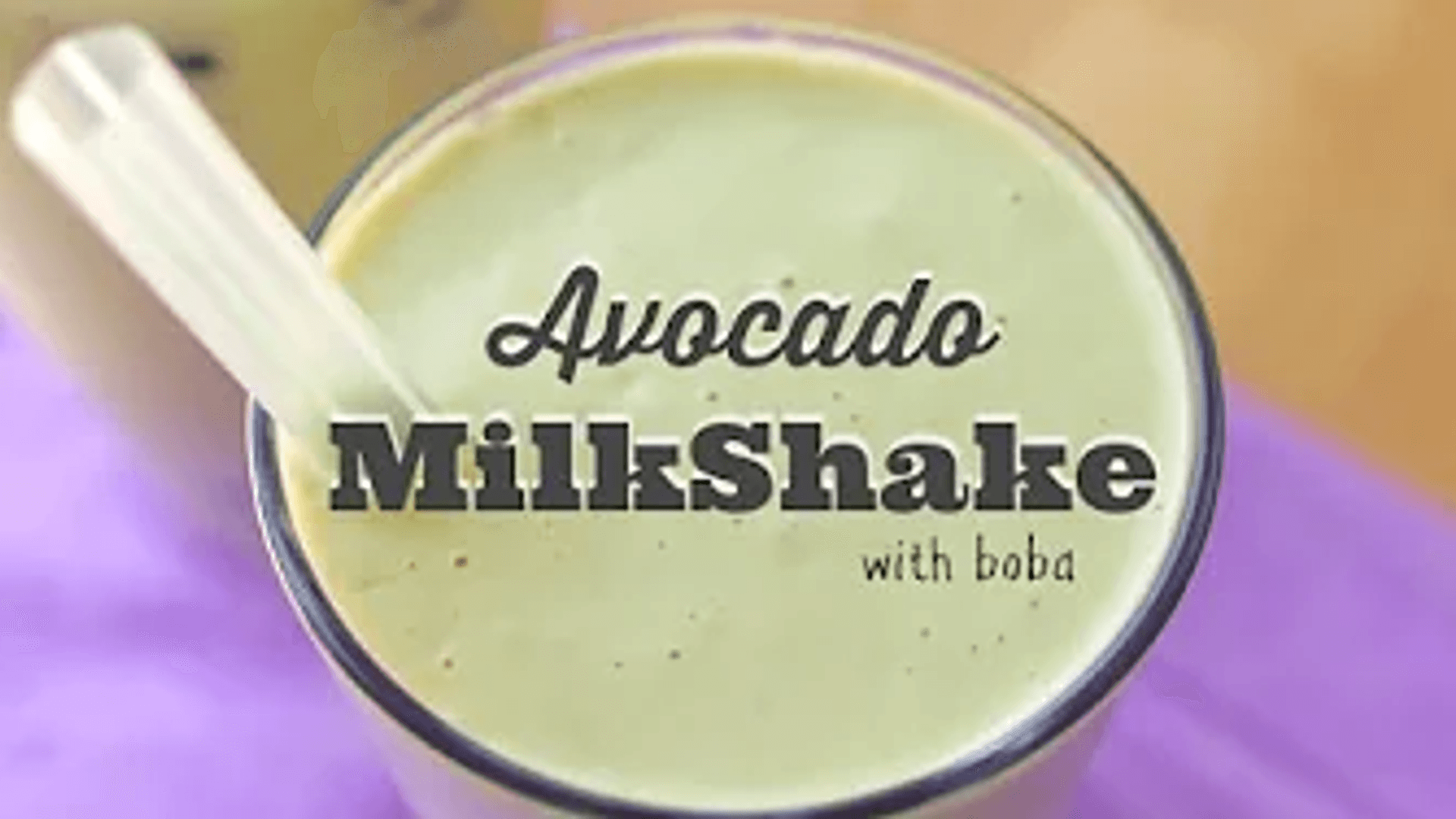 How To Make Avocado Milkshake with Boba | Simply Bakings thumbnail