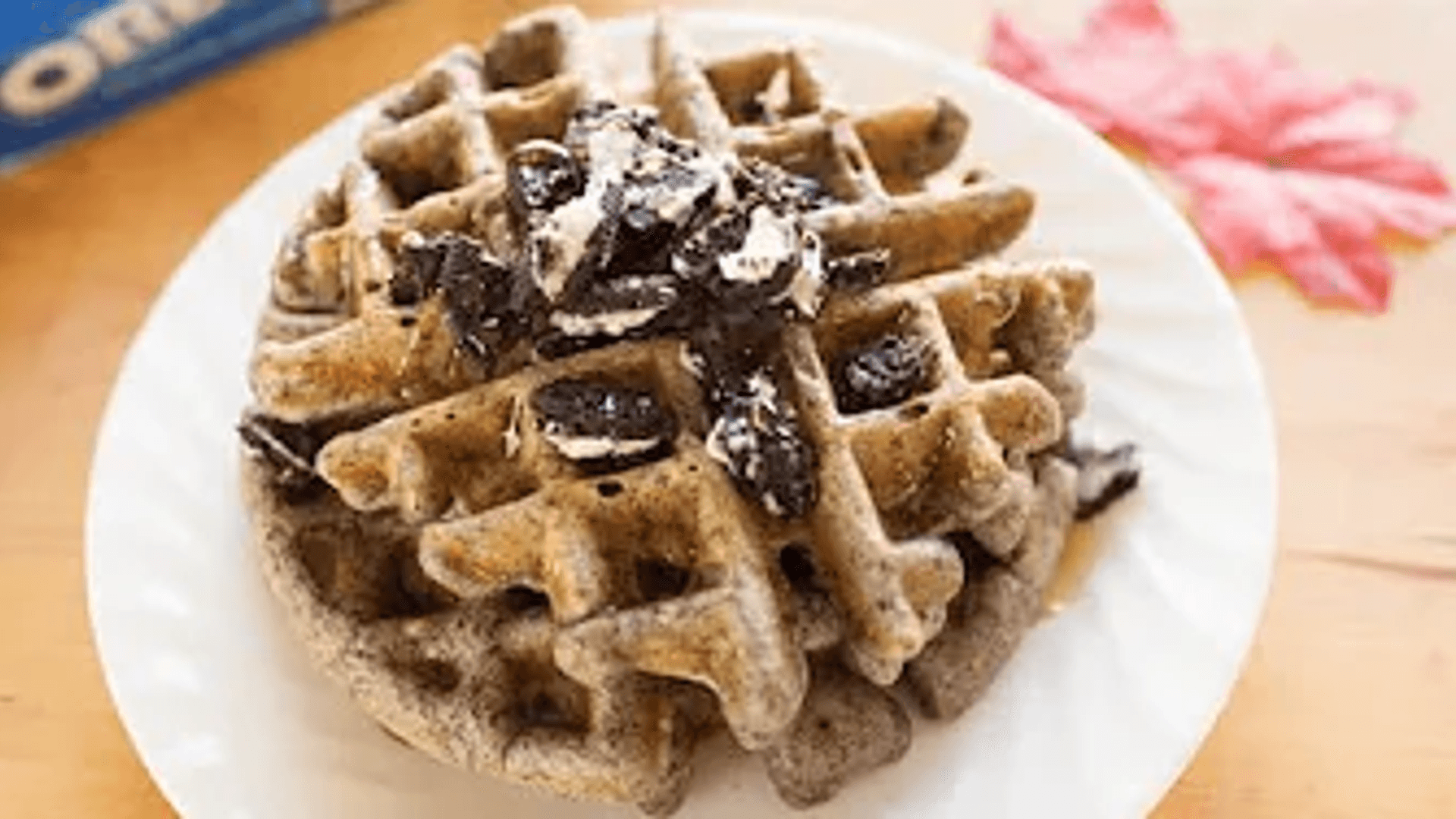 How To Make Oreo Waffles | Simply Bakings thumbnail