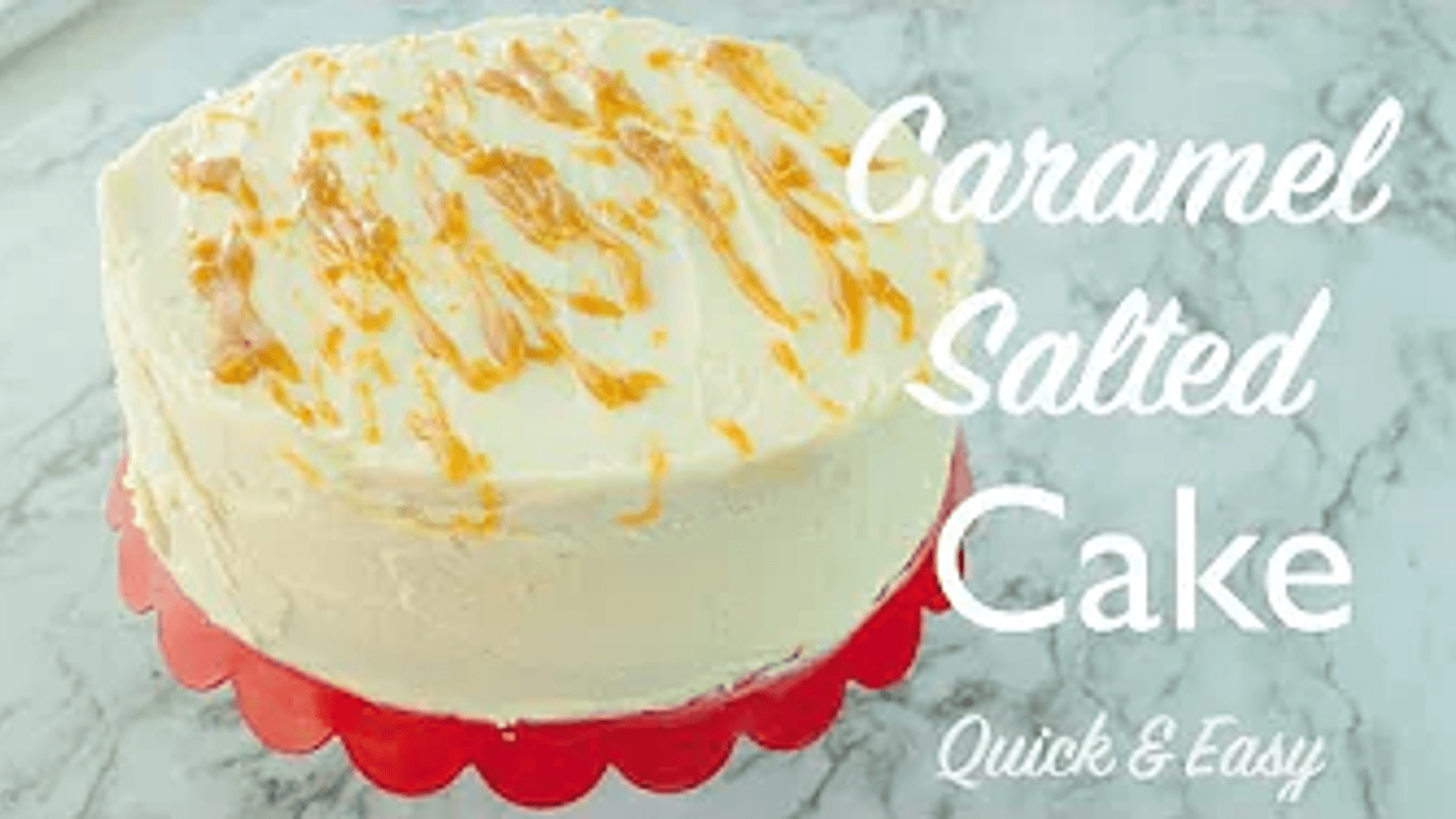 Caramel Cake From Scratch - Quick & Easy thumbnail