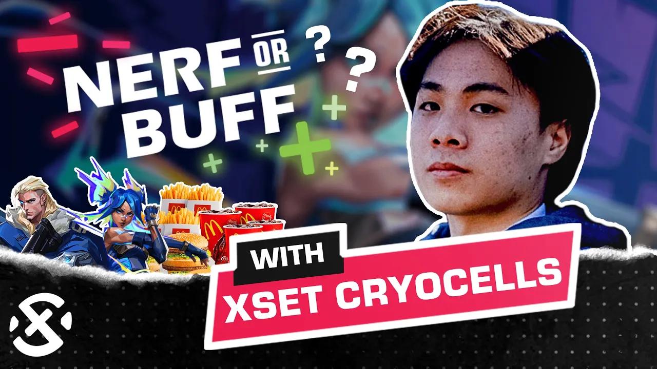 Valorant Pro thinks Neon is Underrated? (#NerfOrBuff) ft. XSET Cryo thumbnail