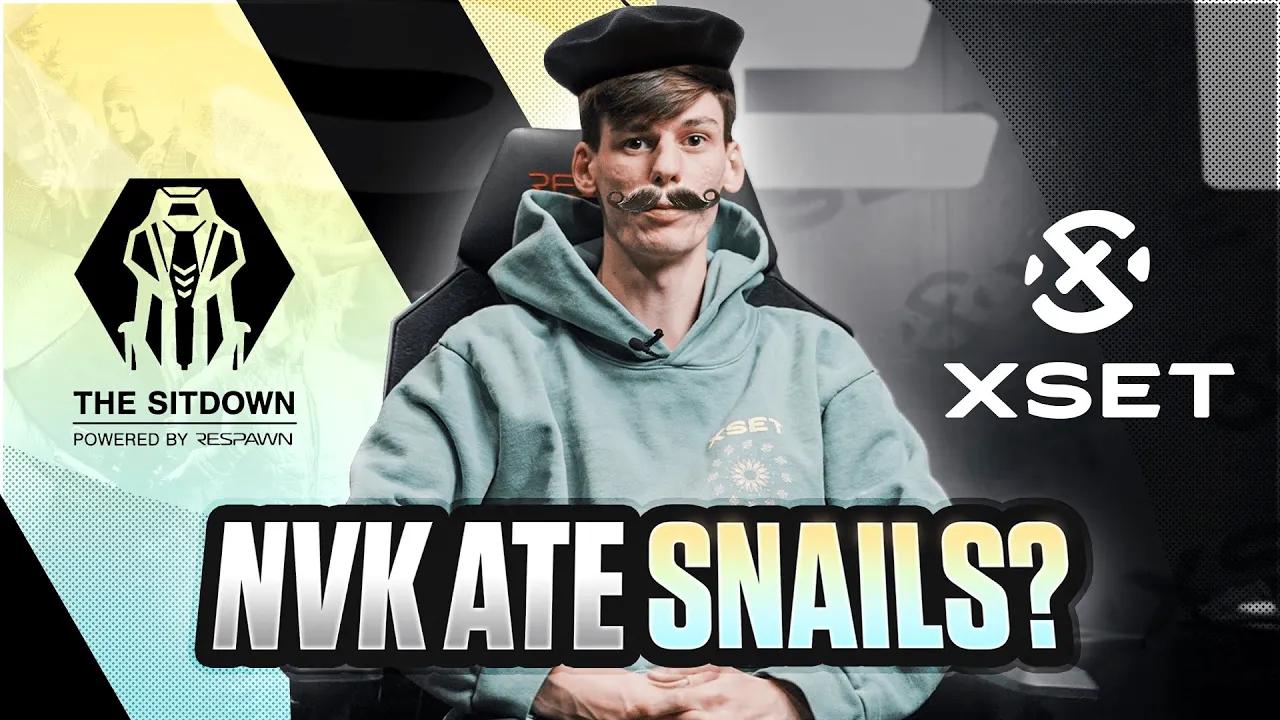 XSET R6 eating snails? - #RESPAWNSitdown ft. XSET nvK thumbnail