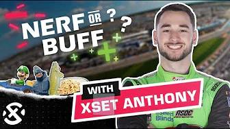 NASCAR Driver thinks Mario Kart is OVERRATED? (#NerfOrBuff) ft. Anthony Alfredo thumbnail