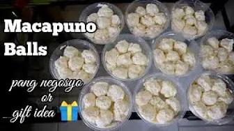 Macapuno Balls Recipe (pang negosyo, pang regalo) | Taste Buds PH thumbnail