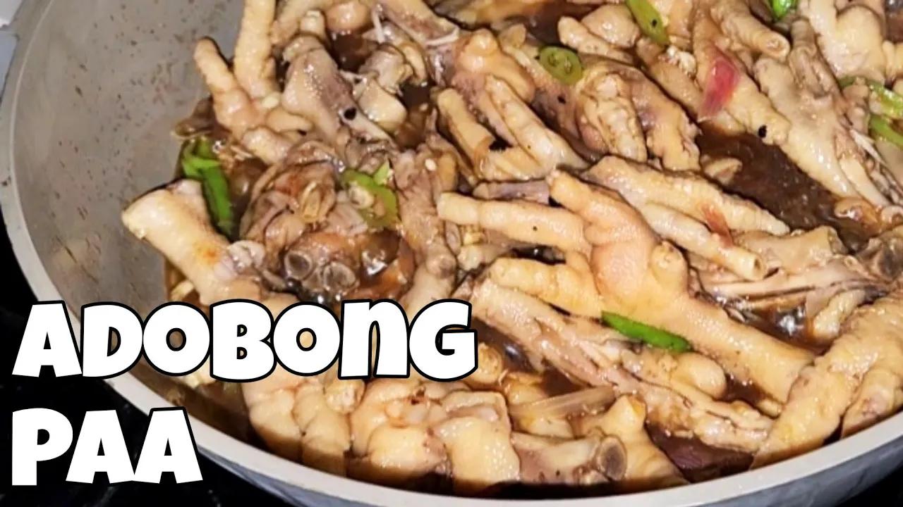 Adobong Paa ng Manok | Chicken Feet thumbnail