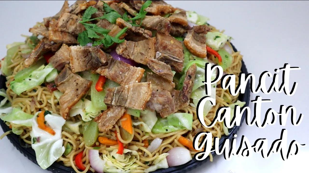 Pancit Canton Guisado | #nochebuenarecipeidea | Taste Buds PH thumbnail