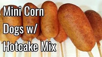 MINI CORN DOGS USING HOTCAKE MIX | Taste Buds PH thumbnail