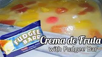 NO BAKE CREMA DE FRUTA WITH FUDGEE BAR | Crema de Fruta Cake Recipe | Taste Buds PH thumbnail