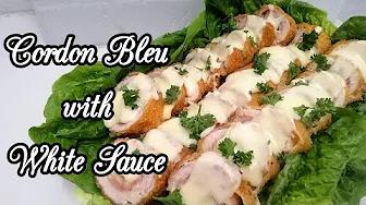 CORDON BLEU WITH WHITE SAUCE | Noche Buena Recipe Idea | Taste Buds PH thumbnail