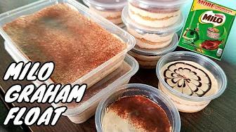 PANG NEGOSYO MILO GRAHAM FLOAT | How to make Milo Ref Cake | Taste Buds PH thumbnail