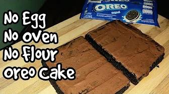 NO BAKE OREO CAKE | How to make Oreo Cake without oven | Taste Buds PH thumbnail