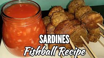 LOCKDOWN | SARDINES FISHBALL RECIPE | Recipe during quarantine | Taste Buds PH thumbnail