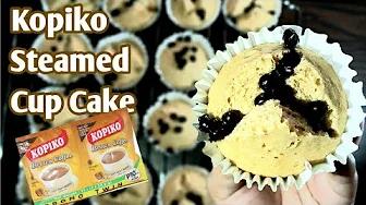 KOPIKO STEAMED CUPCAKE (PANG NEGOSYO) | How to make mocha cupcake without oven | Taste Buds PH thumbnail