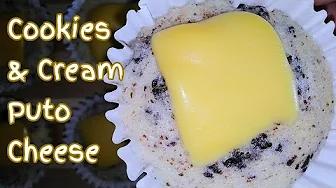 COOKIES & CREAM PUTO CHEESE (WITH COSTING) | How to make Cookies & Cream Puto Cheese | Steamed Cake thumbnail