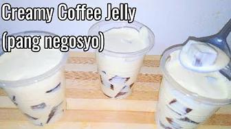 CREAMY COFFEE JELLY (PANG NEGOSYO) | How to make coffee jelly | Taste Buds PH thumbnail