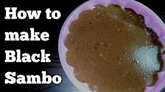 BLACK SAMBO JELLY | How to make Black Sambo | For Business | Taste Buds PH thumbnail