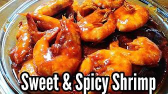 SUPER QUICK AND EASY SWEET AND SPICY SHRIMP | Sweet and Spicy Shrimp Recipe | Taste Buds PH thumbnail