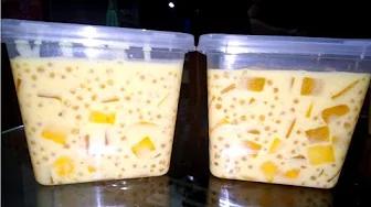 Peach Mango Jelly (with Tapioca) | Pang Business | How to make peach mango jelly | Taste Buds PH thumbnail