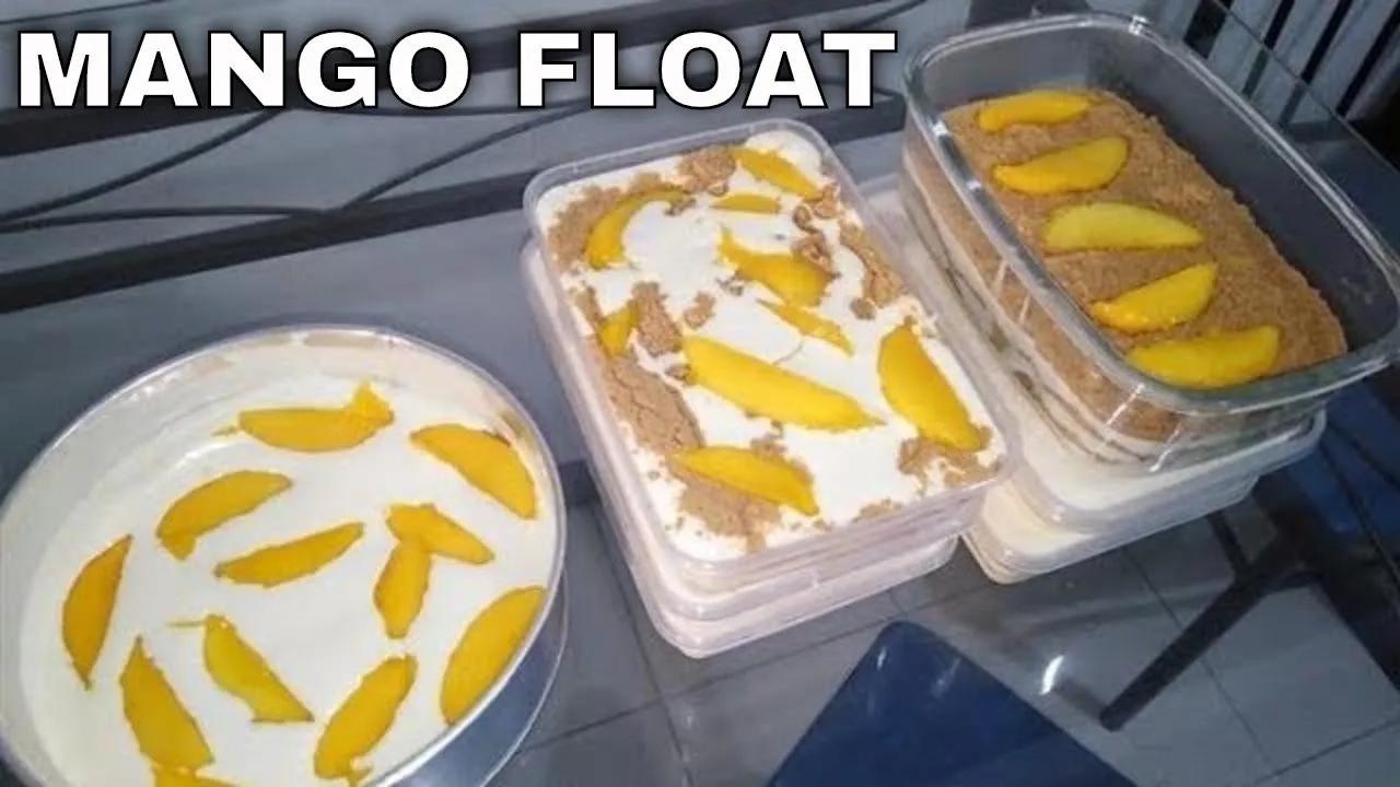 Mango Float | 2nd Version | Pang Business How to make mango graham | Taste Buds PH thumbnail