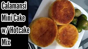 Calamansi Mini Cakes Using Hotcake Mix | How to make calamansi cake | Taste Buds PH thumbnail