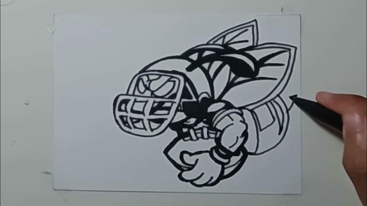 Drawing Grafiti football hornet thumbnail