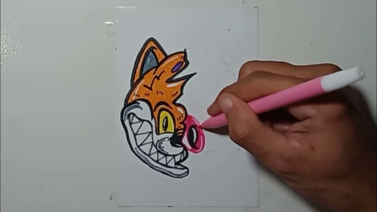 Drawing Grafiti Character PIG X WOLF thumbnail