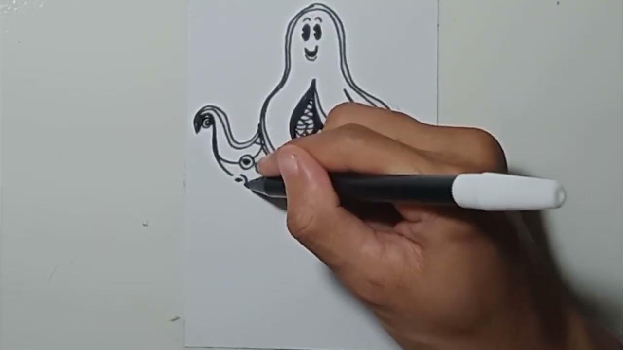 draw grafiti cartoon octopus thumbnail