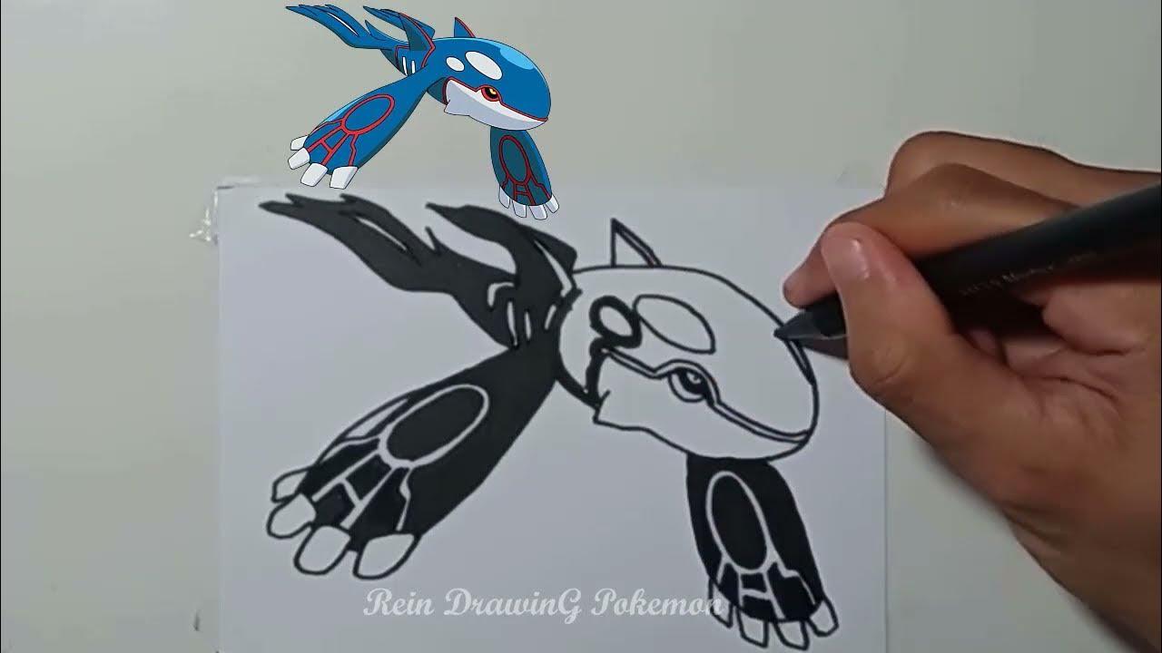 MENGGAMBAR POKEMON KYOGRE thumbnail