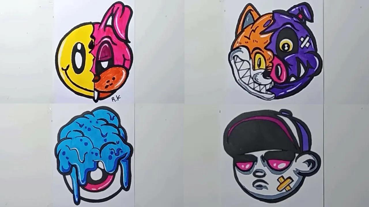 Kumpulan Koleksi Vidio Karakter Grafity Warna Simpel Dan Keren-Keren Mudah di tiru (part 1) thumbnail