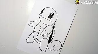 CARA MENGGAMBAR SQUIRTLE MUDAH BANGET thumbnail