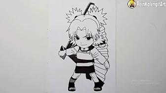 MENGGAMBAR TEMARI CHIBI | NARUTO thumbnail