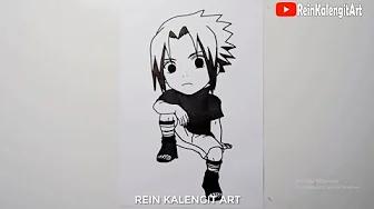 MENGGAMBAR SASUKE KECIL thumbnail