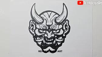 MENGGAMBAR GRAFITY VECTOR KARAKTER MASK #112 thumbnail