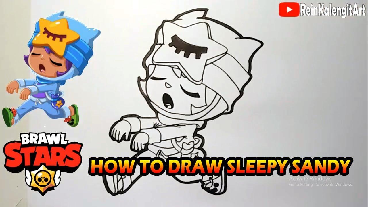 Menggambar SLEEPY SANDY | Brawl Stars thumbnail