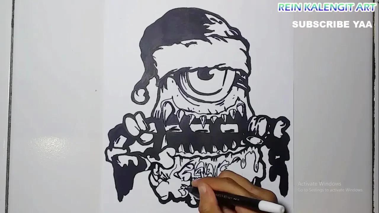 Menggambar GRAFITY MINIONS ZOMBIE Keren #21 thumbnail