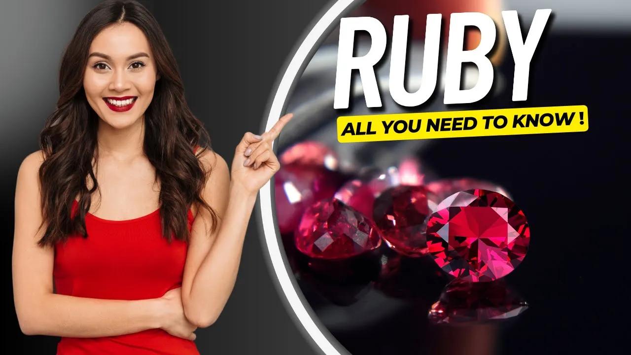 RUBY - The Essential Information Guide You Need to Know About This Beautiful Gem! thumbnail