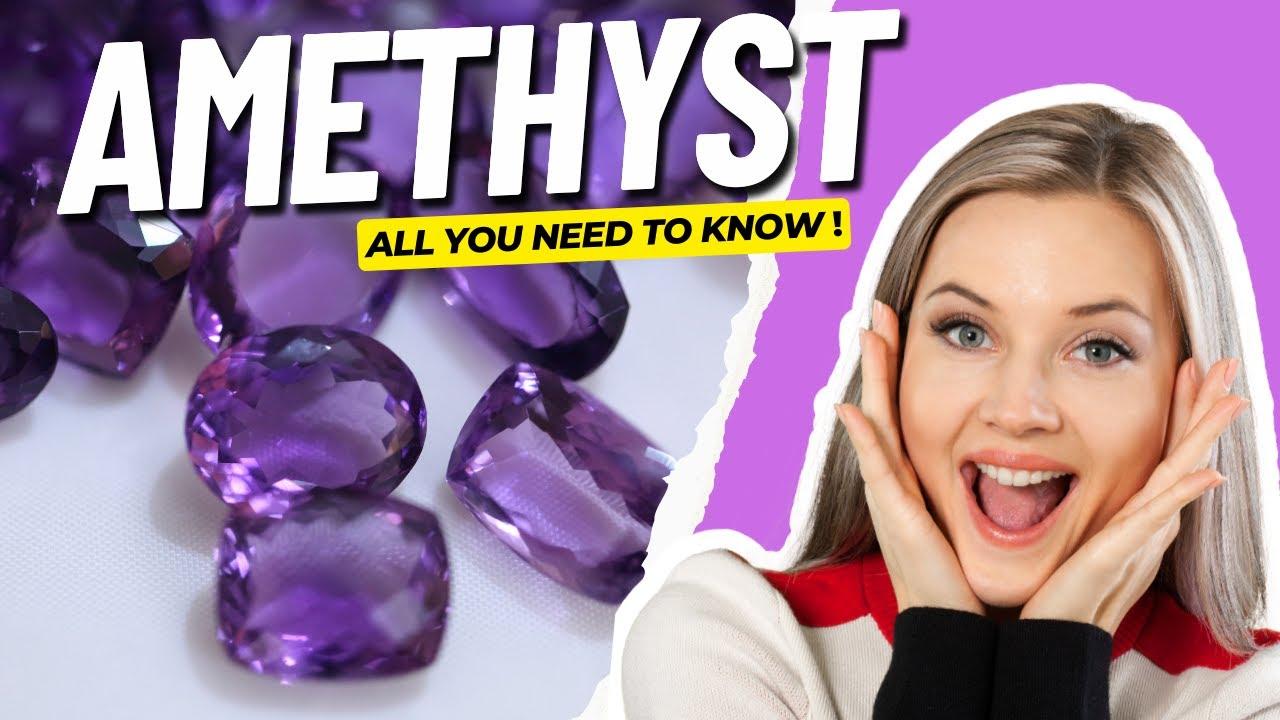 AMETHYST - All About Amethyst: The Fascinating World of This Purple Gemstone thumbnail