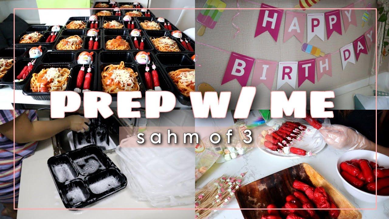 PREP w/ me | Simple Bday Celebration | #silentvlog | #sahm thumbnail