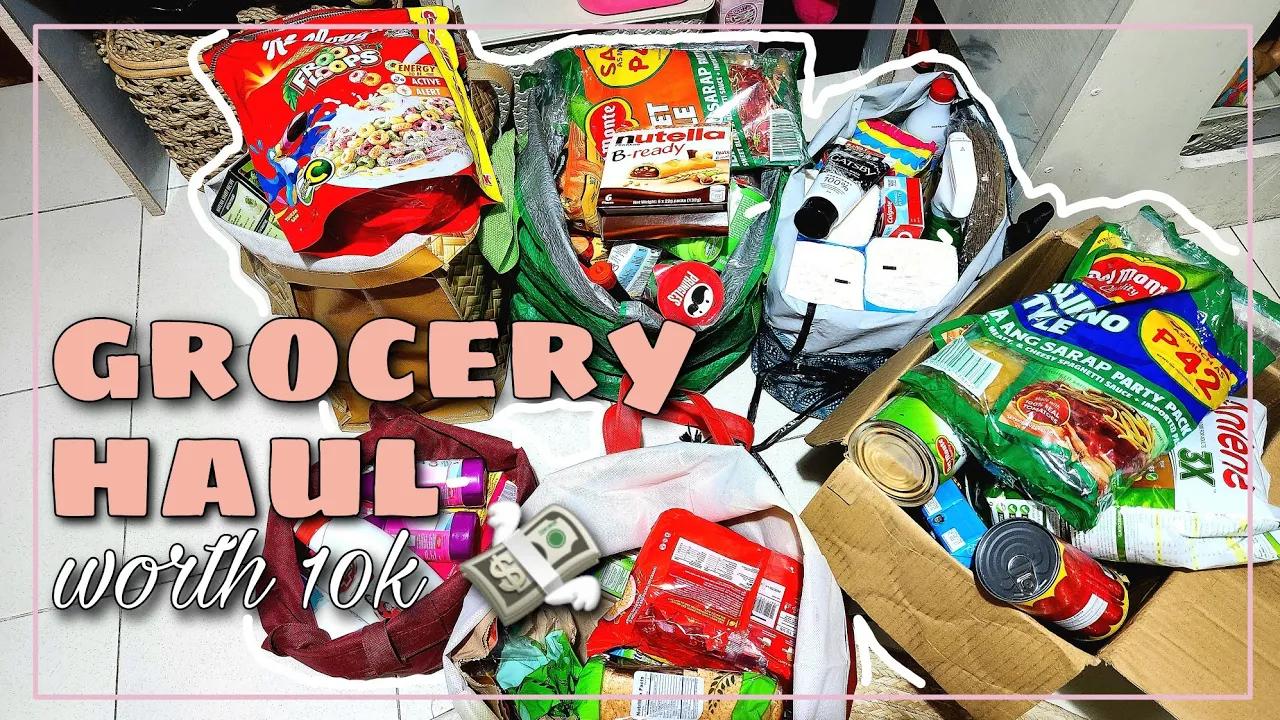 Grocery Haul Philippines (biweekly grocery haul) | sahm | Home & DIY PH thumbnail