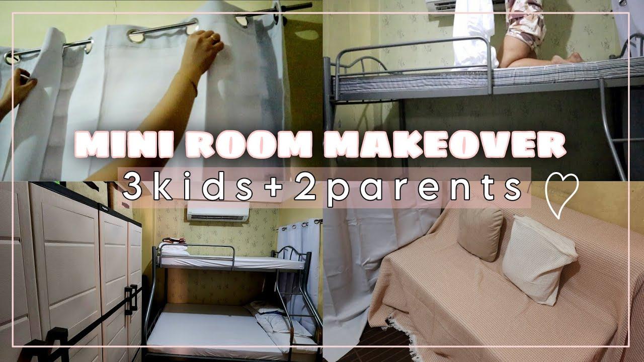 Small Bedroom Makeover (family of 5) | Home & DIY PH thumbnail