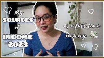 Paano ako kumikita as a full time housewife | My Sources of Income 2023 | sahm thumbnail