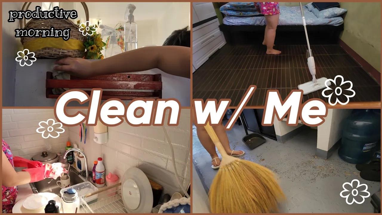 Clean with Me | Small House Cleaning | Cleaning Motivation | Clean with Me Philippines thumbnail