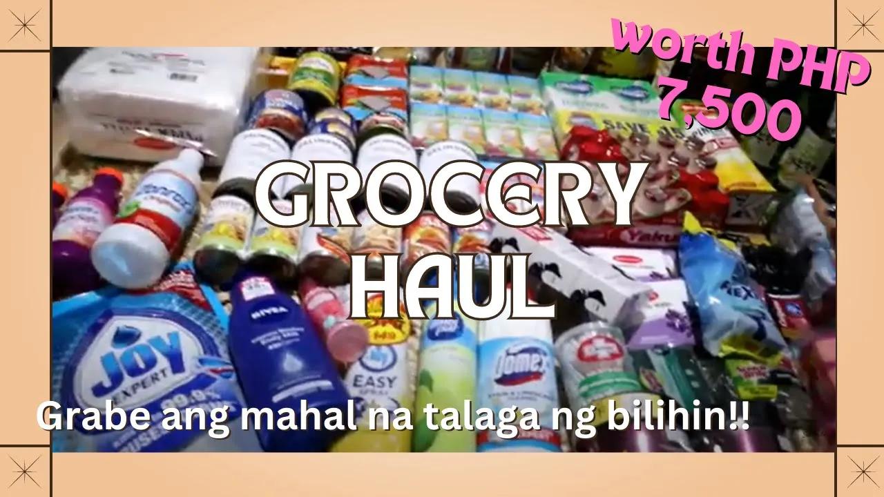 Grocery Haul Philippines (grabe na talaga bilihin ngayon!!) | Home & DIY PH thumbnail