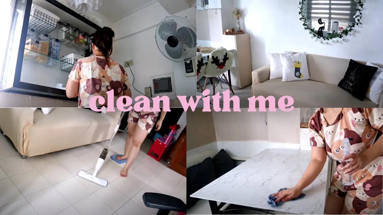 Clean with Me | Small House Cleaning | Cleaning Motivation | Clean with Me Philippines thumbnail