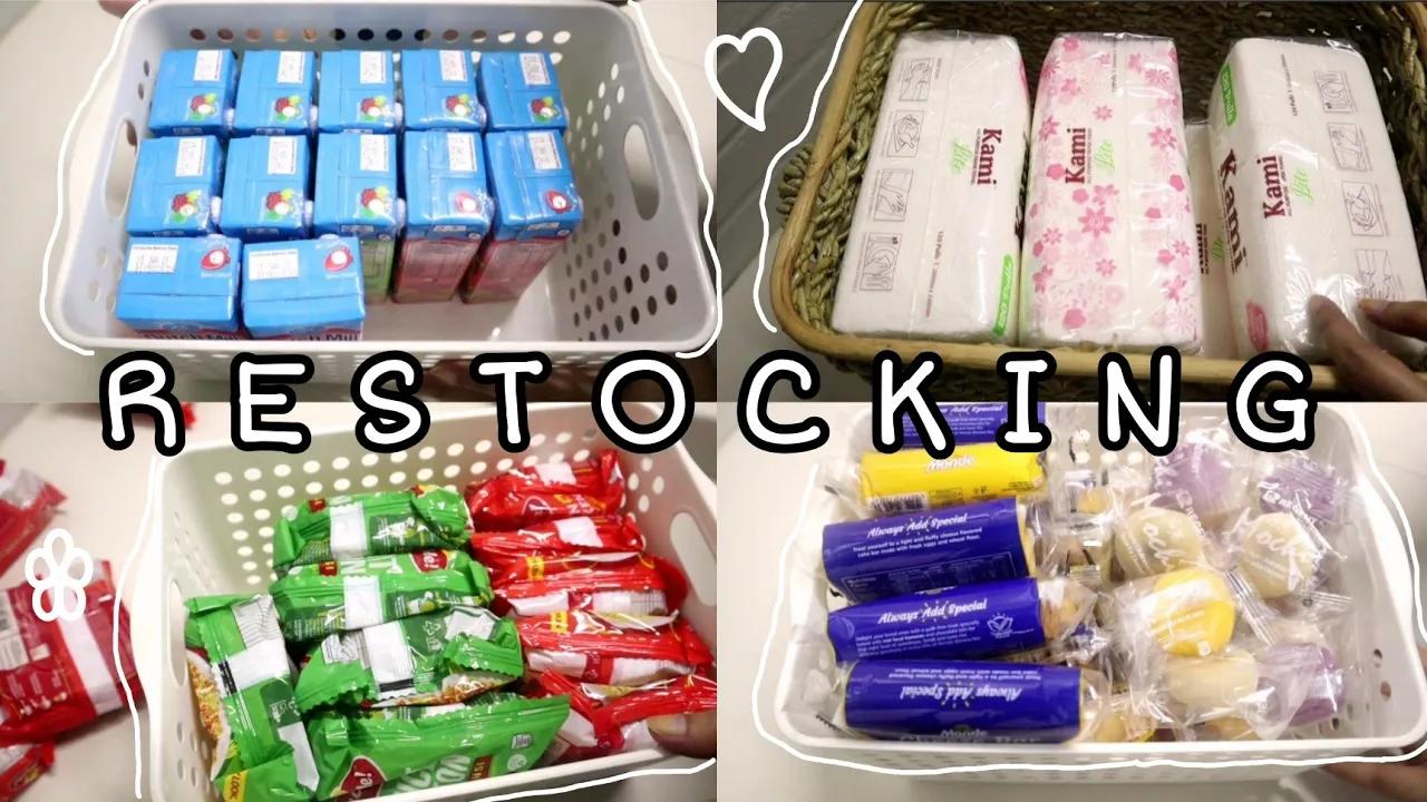 Mag restock tayo at mag organize | Grocery Restocking | Home & DIY PH thumbnail