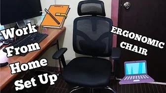 Ergonomic Chair Unboxing (work from home set up) | Home & DIY PH thumbnail