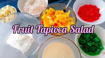 GAWA TAYO NG FRUIT TAPIOCA SALAD | Home & DIY PH thumbnail