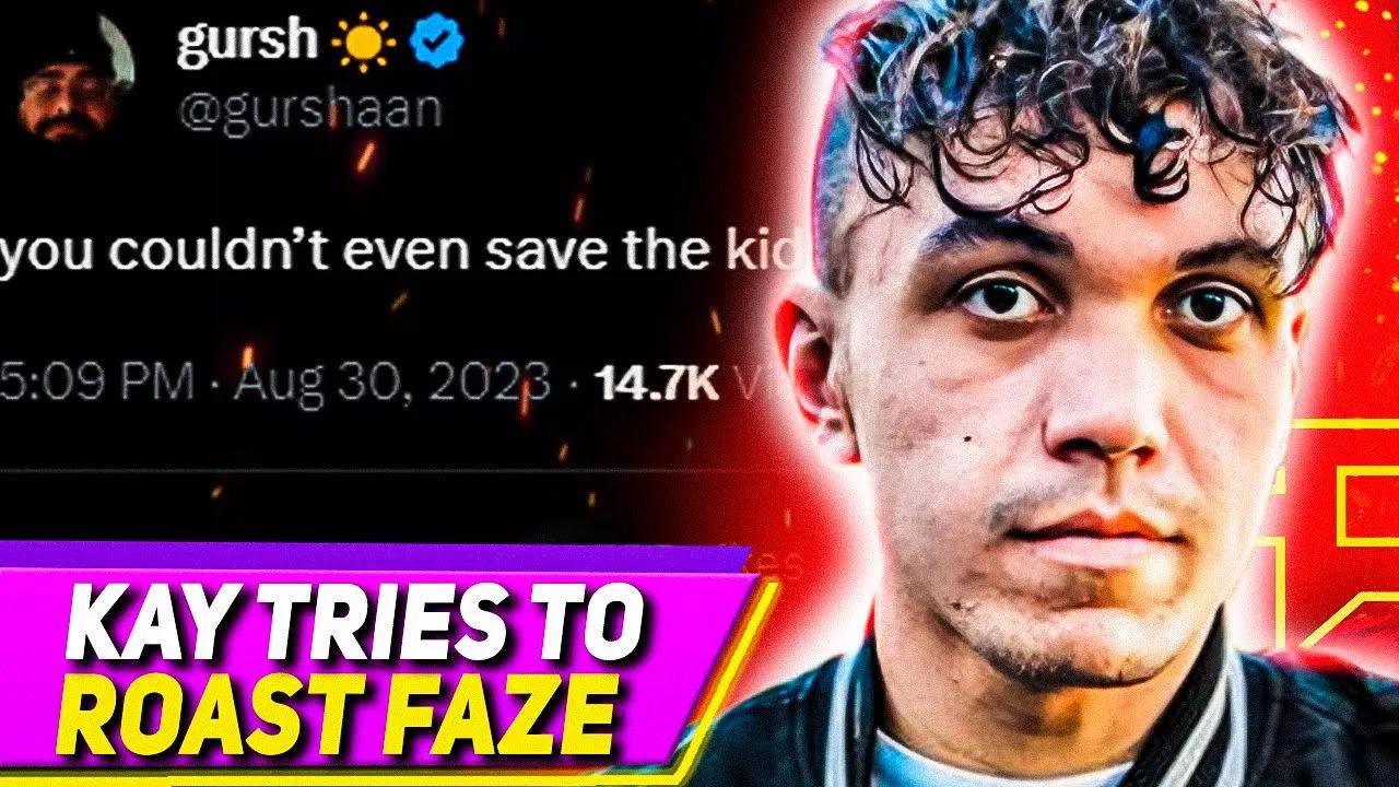 Kay ROASTED for FaZe Clan Save the Kids thumbnail