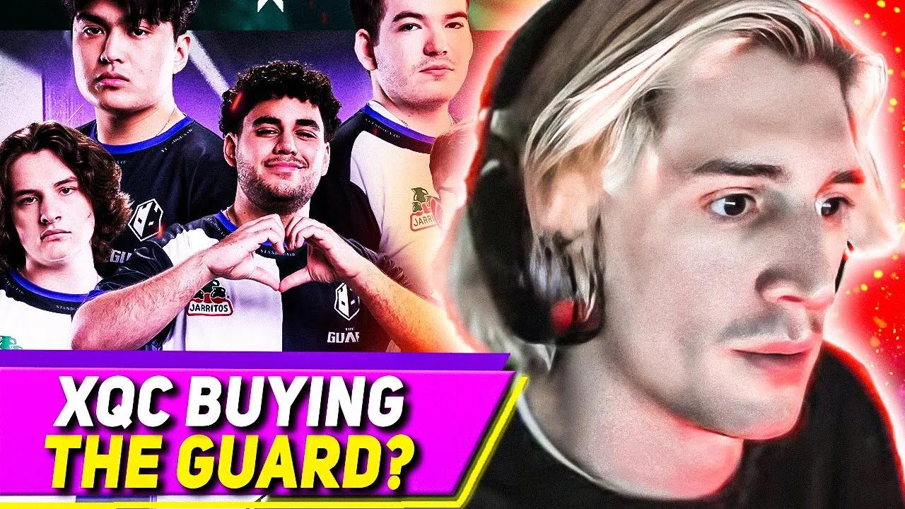 xQc Wanted The Guard Valorant Team thumbnail