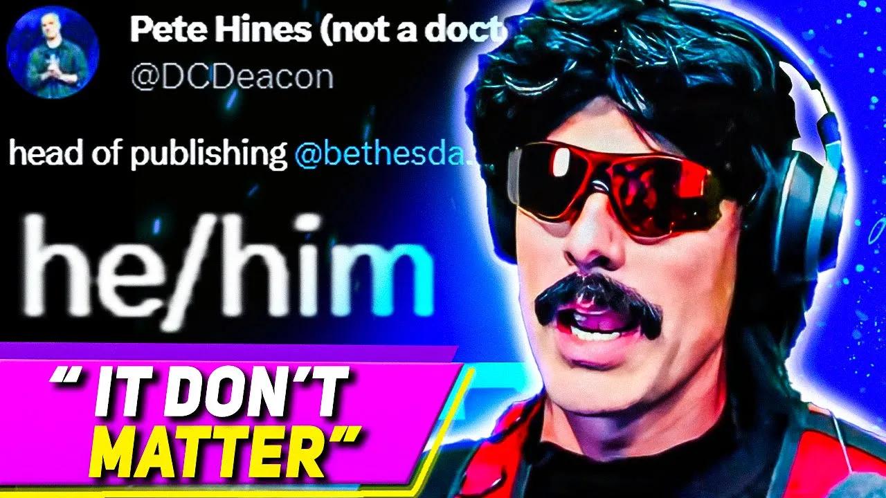 Dr Disrespect RESPONDS Bethesda Drama "we don't care" thumbnail