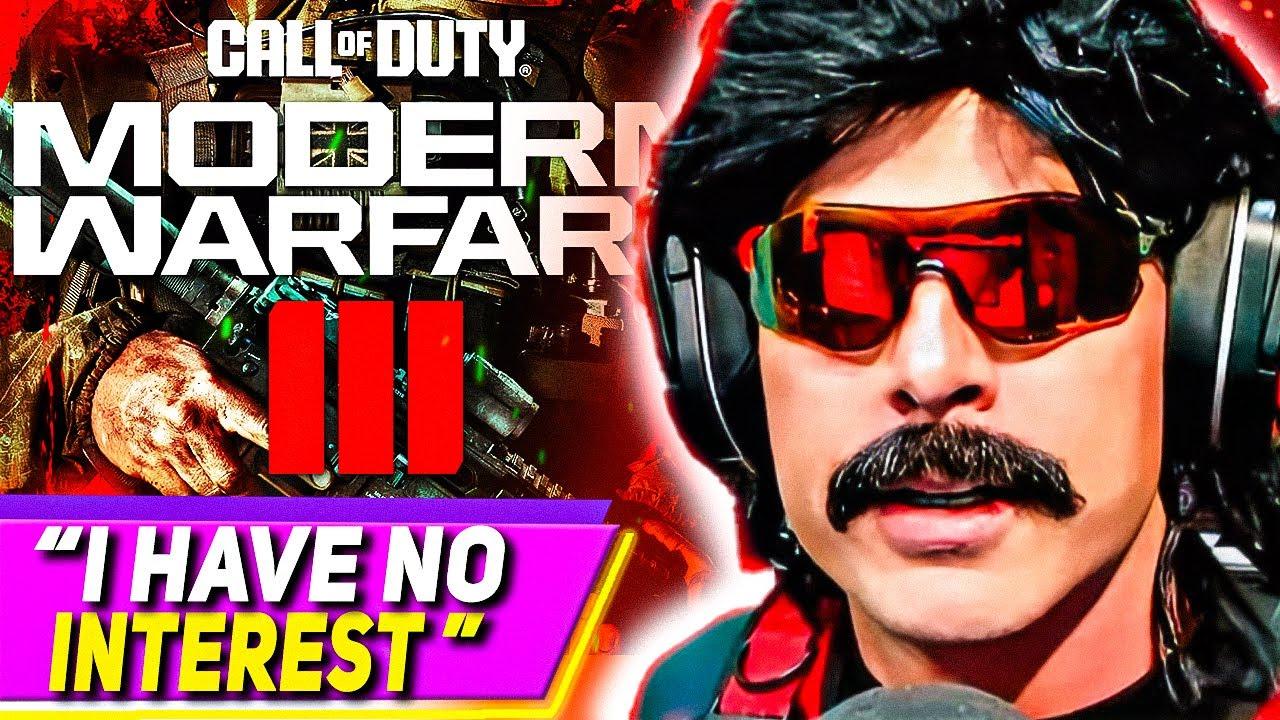 Dr Disrespect "ZERO INTEREST" in COD MW3 thumbnail